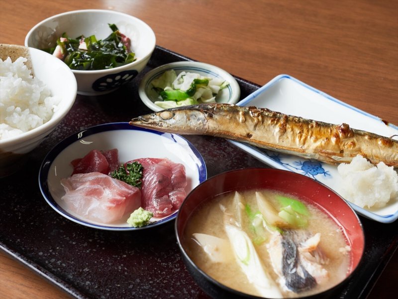 さんま焼き魚定食